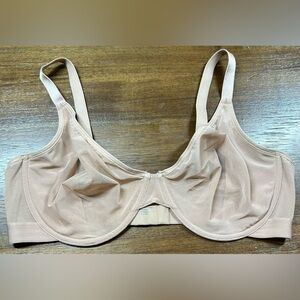 Negative Size 40C Sieve Demi Sheer Bra